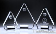 Crystal trophy