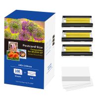 New arrival Canon Selphy Puty 3 ink 108 Card Broad Photo Paper Sheet Compatible KP-108IN