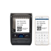 DeTong DP23S 58mm Portable barcode label Printer with USB Bluetooth NFC for Cable Label Printing, Retails