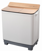 cheap glass cover portable semi automatic washing machine