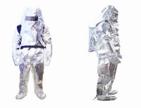 Heat-insulating clothing fire-resistance clothing aluminum foils protective suit