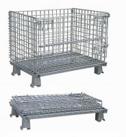 Foldable Collapsible Stackable Wire Mesh Container Storage Logistic Transportation Cage Box Stillage