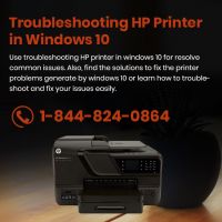 Troubleshooting HP Printer in Windows 10 +1-844-824-0864