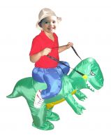 Water Proof Polyester Inflatable Funny Dinosour Costume for Kids 