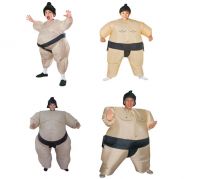 Adult Inflatable Sumo Costume for Halloween Holiday