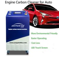 Hydrogen engine carbon cleaning machine
