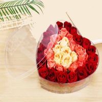 acrylic flower box for rose 