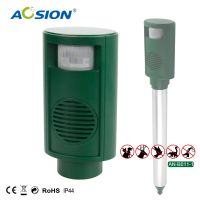 Aosion Outdoor Battery Powered Portable Ultrasonic Dog Repeller AN-B008