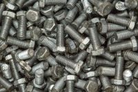 Hex head bolts and nuts