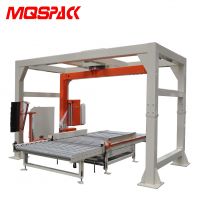 Fully automatic rotary arm stretch wrapping machine