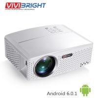 Wholesake New  Vivibright Led Projector Gp80 / Up. 1800 Lumens. (optional Android 6.0.1, Wifi, Bluetooth Simple Beamer) Support Full Hd, 1080p