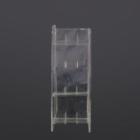 clear acrylic jewelry exhibition holder luxury exhibitor for shop counter