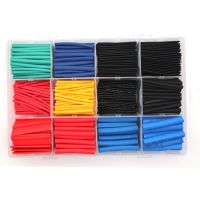 560pcs Heat Shrinkage Tubing Assortment Adhesive 2:1 Electrical Wire Cable Wrap Electric Insulation Kit With Box For Diy