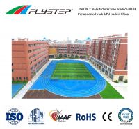 Anti-UV, Anti-Skid, Water-Resistance, Weather-Resistance, IAAF Prefabricated Rubber Running Track