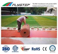 13mm Rubber Roll Track Factory with Durable and Weather resistance EPDM Sports Surface