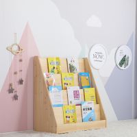 Kids Children Preschool Kindergarten School Wooden Book Cabinet