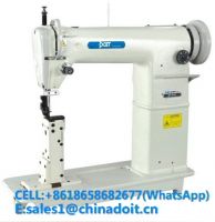 Single Double Needle Post Bed Heavy Duty Sewing Machine DT810/820