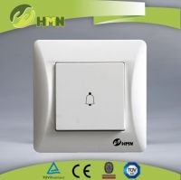 Ce TUV Certified EU Standard 1gang Bell Push Switch Socket