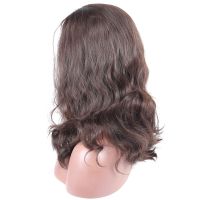 Jewish Wig 100% Unprocessed European Virgin Hair 4x4 Silk Base Human Hair Wigs 130% Natural Wavy Kosher Wigs Sports Bandfall Wig
