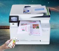 Color laser printing one-in-one machine, photocopying, scanning, fax, double-sided office, home M180n