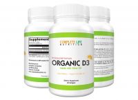 Organic Vitamin D3 5000 IU - High Absorption