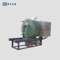 vacuum calcination furnace for clean polymer from spinneret plate