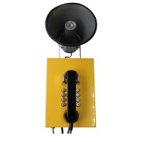 Aluminum Alloy Industrial Telephone for Parking Lots Amplifying Telephone with Loudspeaker