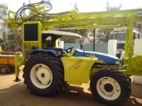 Tractor Mounted Drilling Rig With Single Rod Changer