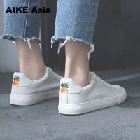 Hot Women Sneakers Fashion Breathble Vulcanized Shoes Pu Leather Platform Lace Up Casual White Tenis Feminino Zapatos De Mujer 9