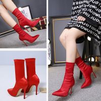 Fashion Style Women Shoes New Model High Heels Used Shoes Boots