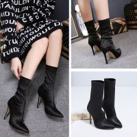 Fashion Style Women Shoes New Model High Heels Used Shoes Boots