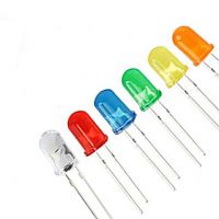 3MM 8MM 10MM Multi Color Cool White Fast Flashing Through Hole RGB 0.06W 0.25W 0.6W IC Built ws2812 5MM LED Diodes