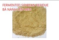 Fermented soybean residue 