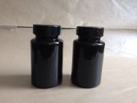 High Quality Black Capsule Bottle/pill Bottle 150ml -400cc Pet Plastic Bottle