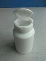 Special Blue/white Plastic Bottle With Flip Cover Caps Medecine Pill Bottle