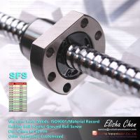 SFS High Speed Silent Single Flange Ball Screw