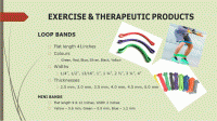 Exersice and therapeutic Bands