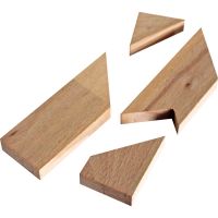 Wooden T Tangram