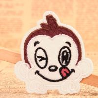 Big Mouthed Monkey Embroidered Patches