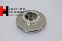 Oem Customized Stainless Steel 316 Silica Sol Investment Casting Closed Impeller For Pump, Sand Pump Impeller