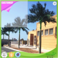 Best seller artificial plants fake outdoor decorative King coconut palm trees