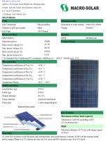 Polycrystalline 250W Solar Panel