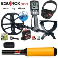 100% Quality UNBEATABLE Min-elab Equinox 800 Multi-IQ Underwater Waterproof Metal Detector & Pro