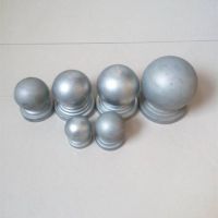 Galvanized Steel Metal Cheap Round /square Fence Post Caps
