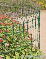 Garden border fence