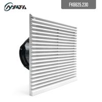 255x255x117mm Plastic cabinet ventilation Filter 230v with 171*150*51mm Axial Fan dual ball bearing for exhausting FK6625.230