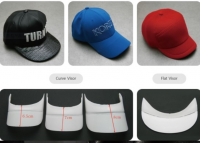 Foldable brim & cap