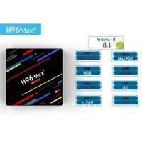 H96 Max Plus TV Box 4GB 64GB Rk3228 Android8.1 Smart Media Player