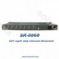 8in1 Agile Tv Modulator For Cable Tv System