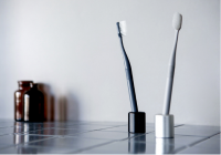 Life Modern (White, Navy, Gray, Black) - Sang Si Co.,Ltd - Adult ToothBrush